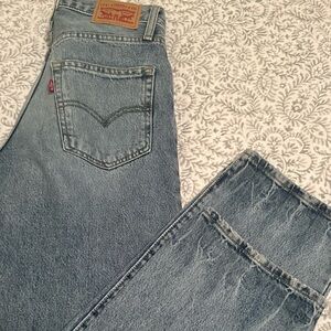 Levi's Denim Straight Jeans